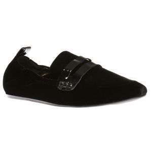 Lanvin Velvet Loafers